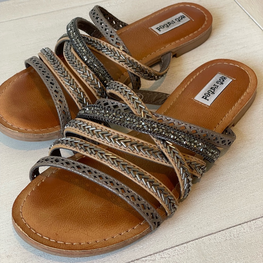 Jeweled sandals